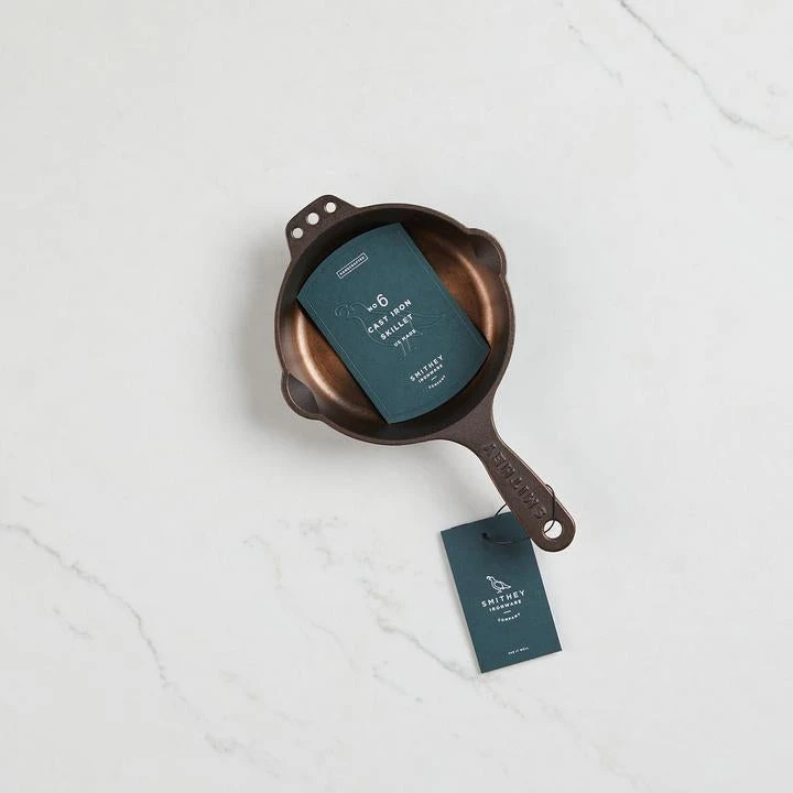 Smithey Ironware Co Cast Iron Smithey Ironware No. 6 Skillet 1 Smithey Ironware Co Cast Iron Smithey Ironware No. 6 Skillet