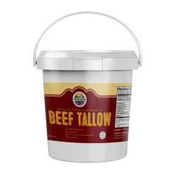 Cornhusker Kitchen Oils & Vinegar Premium Rendered Beef Tallow Tub 1.5lb