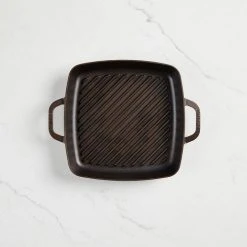 Smithey Ironware Co Cast Iron Smithey Ironware No. 12 Grill Pan