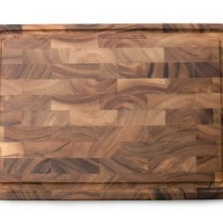 Fox Run Brands Cutting Boards Ironwood: Charleston End Grain Board With Channel