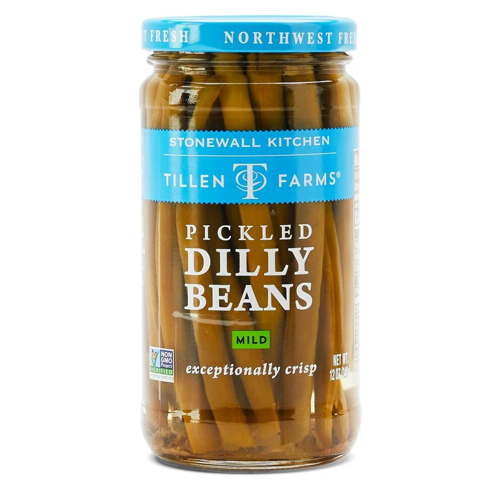 Stonewall Kitchen Tillen Farms Mild Dilly Beans Pickles & Snack Foods Stonewall Kitchen Tillen Farms Mild Dilly Beans Pickles & Snack Foods