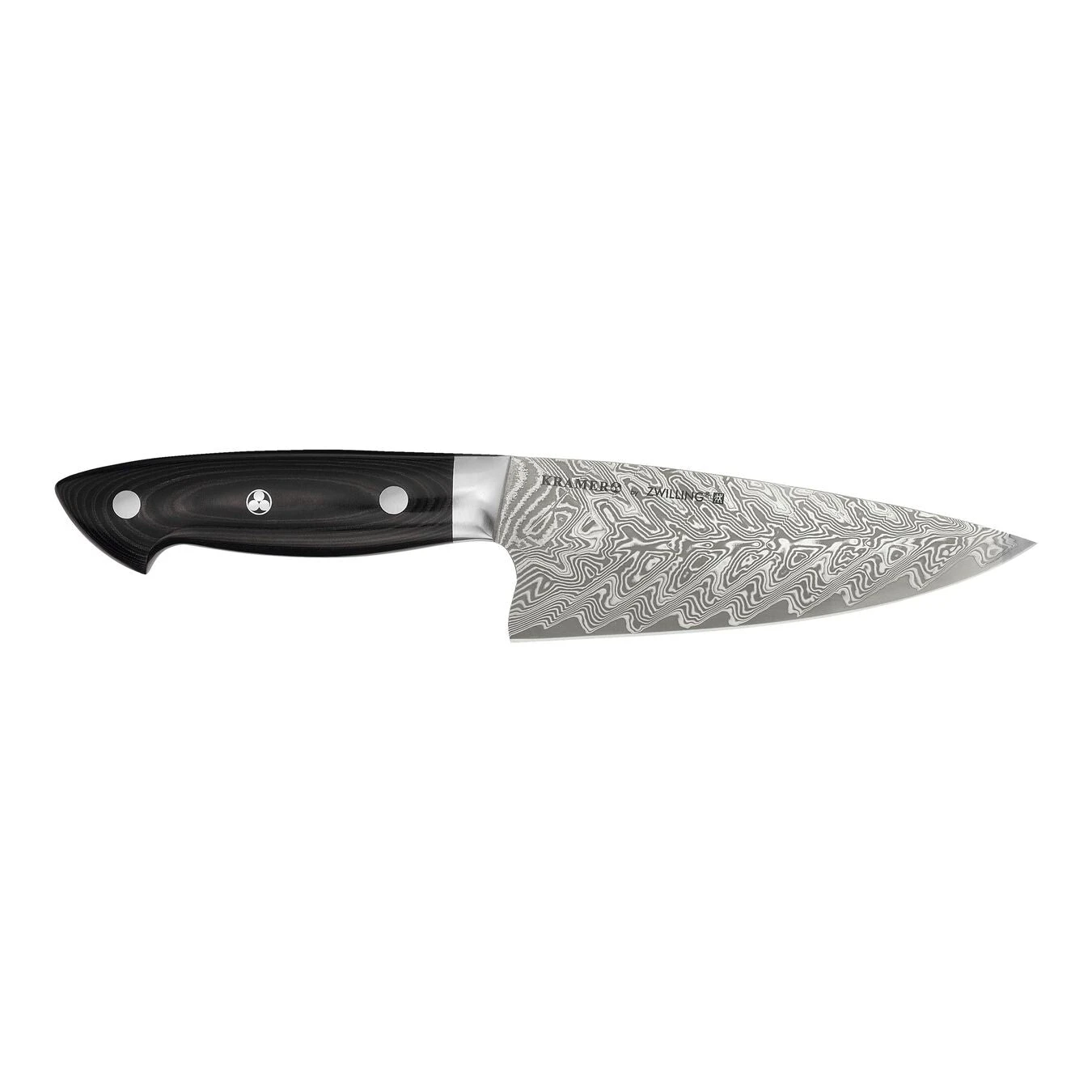 Zwilling Bob Kramer – Euroline Stainless Damascus Collection: 6" Chef's Knife Zwilling Bob Kramer – Euroline Stainless Damascus Collection: 6" Chef's Knife