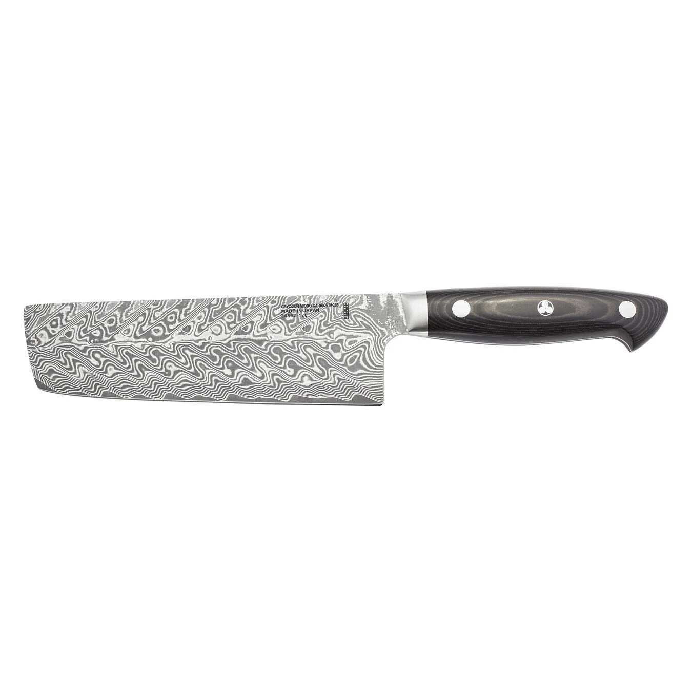 Zwilling Bob Kramer – Euroline Stainless Damascus Collection: 6.5" Nakiri 3 Zwilling Bob Kramer – Euroline Stainless Damascus Collection: 6.5" Nakiri