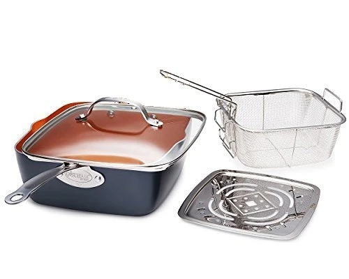 Gotham Steel 9.5” Deep Square Pan 601210 Gotham Steel 9.5” Deep Square Pan 601210