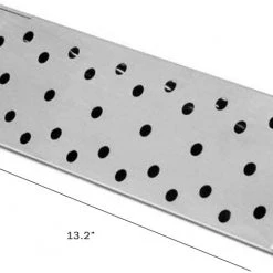 Charcoal Companion Stainless Steel V-Shape Smoker Box Smoke Boxes & Trays