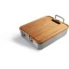 Napoleon Stainless Steel Roasting Pan W/ Bamboo Cutting Board