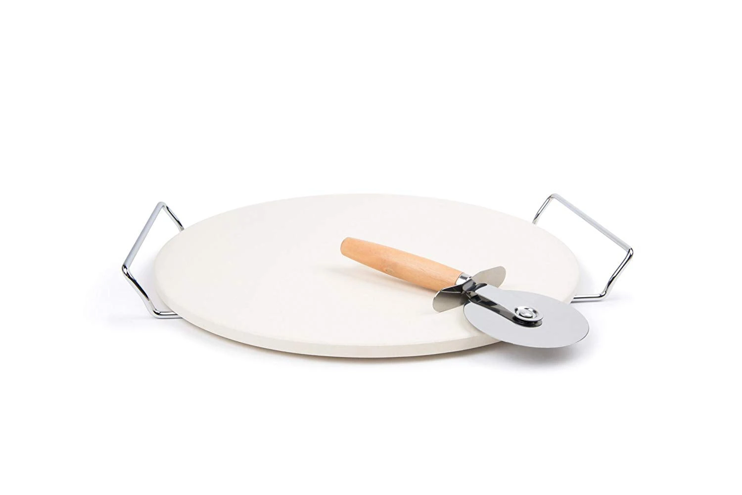 Fox Run Brands Fox Run Pizza Stone Set 12.5” 1 Fox Run Brands Fox Run Pizza Stone Set 12.5”
