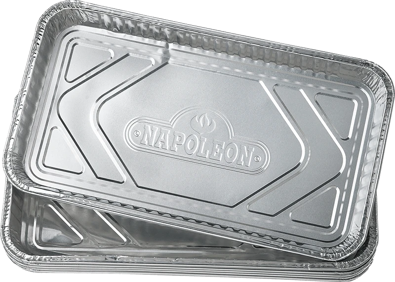 Napoleon Large Grease Drip Trays (14"x8") Pack Of 5 1 Napoleon Large Grease Drip Trays (14"x8") Pack Of 5