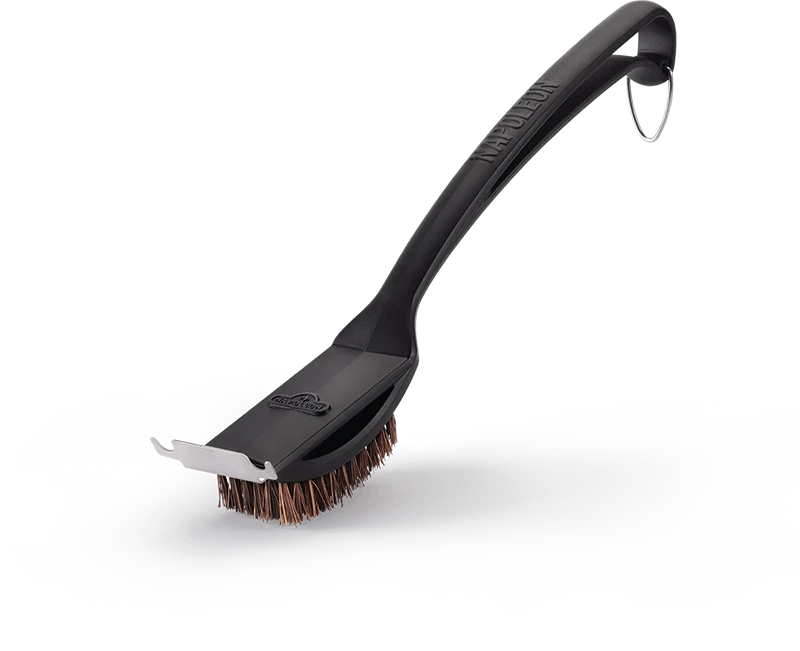 Napoleon Natural Fiber Grill Brush With Grid Scraper 1 Napoleon Natural Fiber Grill Brush With Grid Scraper