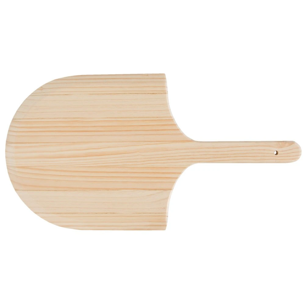 Charcoal Companion 12" Wooden Pizza Peel W/ 8" Handle Charcoal Companion 12" Wooden Pizza Peel W/ 8" Handle