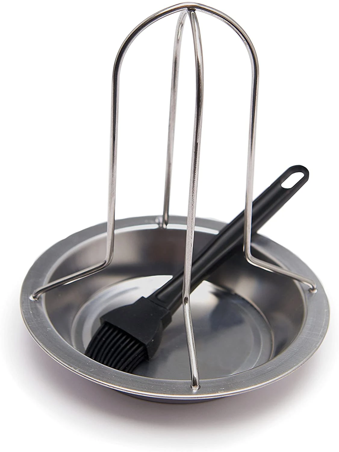 Baskets, Toppers, Racks, Trays, & Grids Grill Pro Stainless Steel Chicken Roaster Baskets, Toppers, Racks, Trays, & Grids Grill Pro Stainless Steel Chicken Roaster