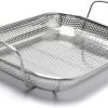 Broil King Stainless Roasting Pan Baskets, Toppers, Racks, Trays, & Grids