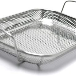 Broil King Stainless Roasting Pan Baskets, Toppers, Racks, Trays, & Grids