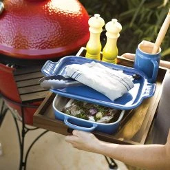 Le Creuset Rectangular Dish W/Platter Lid Baking Dishes