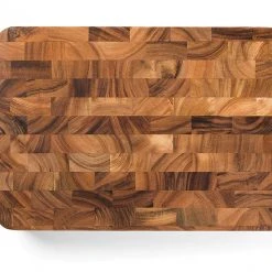 Fox Run Brands Ironwood 28199 3" End Grain Union Stock Yard Professional Chopping Butcher Block Cutting Boards