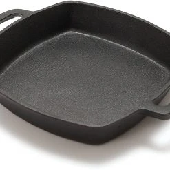 Grill Pro Cast Iron Square Pan