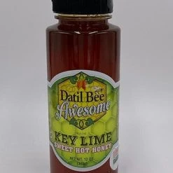 Syrups & Honeys Datil Bee Awesome Sweet Hot Honey- Key Lime Flavor