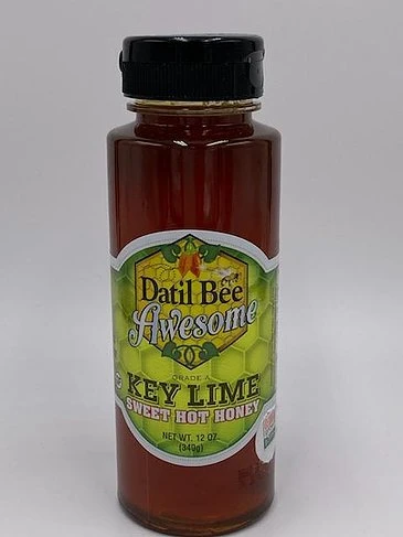 Syrups & Honeys Datil Bee Awesome Sweet Hot Honey- Key Lime Flavor Syrups & Honeys Datil Bee Awesome Sweet Hot Honey- Key Lime Flavor