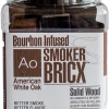 Cleveland Whiskey Wood Chunks & Wood Chips Smoker Bricx: American Oak