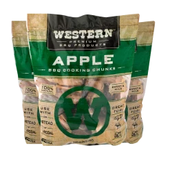 Western Apple BBQ Cooking Chunks