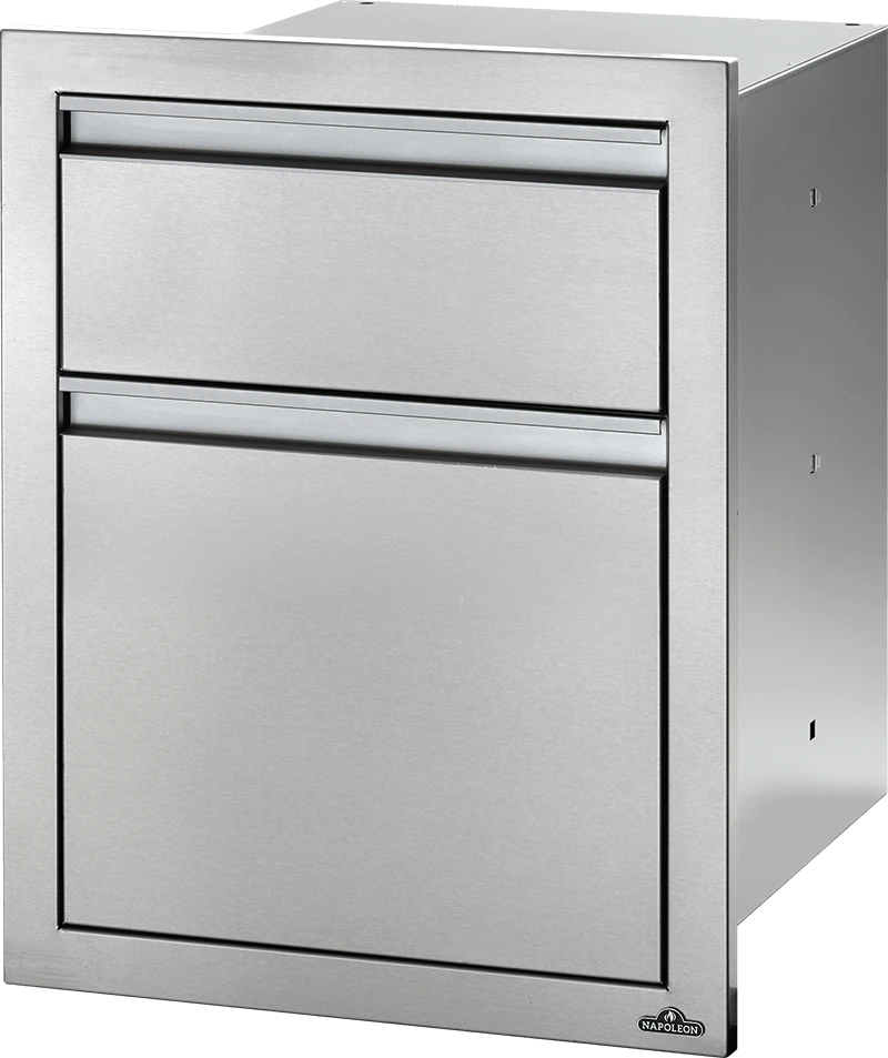 Napoleon 18" X 24" Double Drawer: Large & Standard 1 Napoleon 18" X 24" Double Drawer: Large & Standard