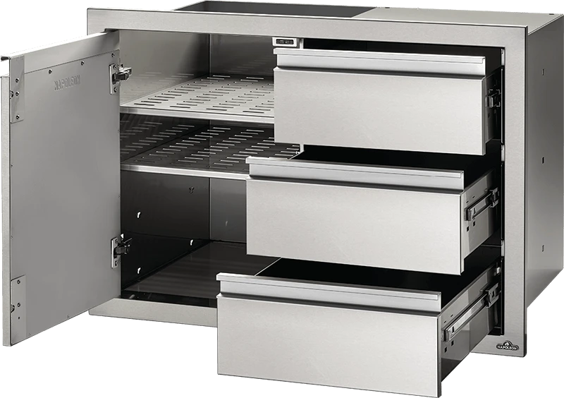 Napoleon 36" X 24" Single Drawer & Triple Drawer Combo 1 Napoleon 36" X 24" Single Drawer & Triple Drawer Combo