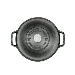 Lodge Cast Iron Lodge Blacklock *02* 5.5 Quart Triple Seasoned Cast Iron Dutch Oven