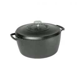 Lodge Cast Iron Lodge Blacklock *02* 5.5 Quart Triple Seasoned Cast Iron Dutch Oven