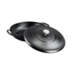 Lodge Cast Iron Lodge Blacklock *17* Triple Seasoned Cast Iron Braiser With Lid 6 Lodge Cast Iron Lodge Blacklock *17* Triple Seasoned Cast Iron Braiser With Lid