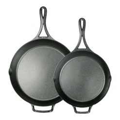 Lodge Cast Iron Lodge Blacklock Skillet Set Frying Pans & Skillets