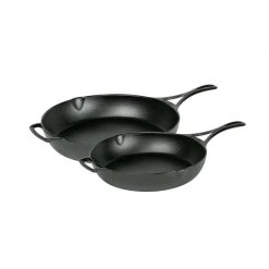 Lodge Cast Iron Lodge Blacklock Skillet Set Frying Pans & Skillets