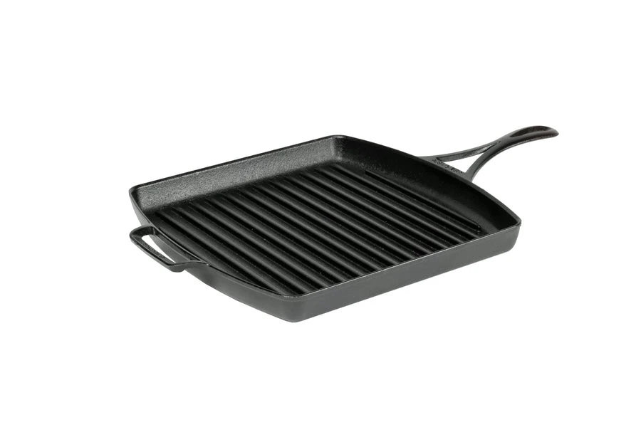 Lodge Cast Iron Lodge Blacklock *65* 12 Inch Triple Seasoned Cast Iron Grill Pan 2 Lodge Cast Iron Lodge Blacklock *65* 12 Inch Triple Seasoned Cast Iron Grill Pan