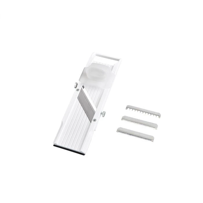 Harold Import Co. Benriner Mandoline Slicer With 4 Blades Meat, Cheese, Fruit & Vegetable Slicers 1 Harold Import Co. Benriner Mandoline Slicer With 4 Blades Meat, Cheese, Fruit & Vegetable Slicers