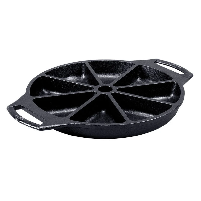 Lodge Cast Iron Lodge Seasoned Cast Iron Wedge Pan Frying Pans & Skillets Lodge Cast Iron Lodge Seasoned Cast Iron Wedge Pan Frying Pans & Skillets
