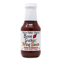 Bone Suckin' Sauce Shop All Sauces Bone Suckin' Wing Sauce, Honey & Habanero, 12.25 Oz.