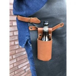 Xapron Bottle Holster - Cognac Aprons