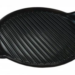 Charcoal Companion Flame-Friendly Round Pan Grill Pans, Griddles & Presses