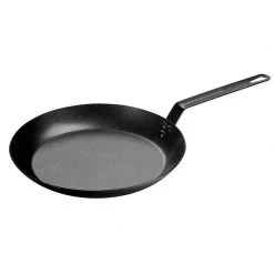 Lodge Cast Iron Frying Pans & Skillets Lodge 12 Inch Seasoned Carbon Steel Skillet With Silicone Handle Holder