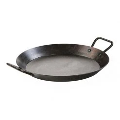 Lodge Cast Iron Frying Pans & Skillets Lodge 15 Inch Carbon Steel Skillet, With Loop Handles