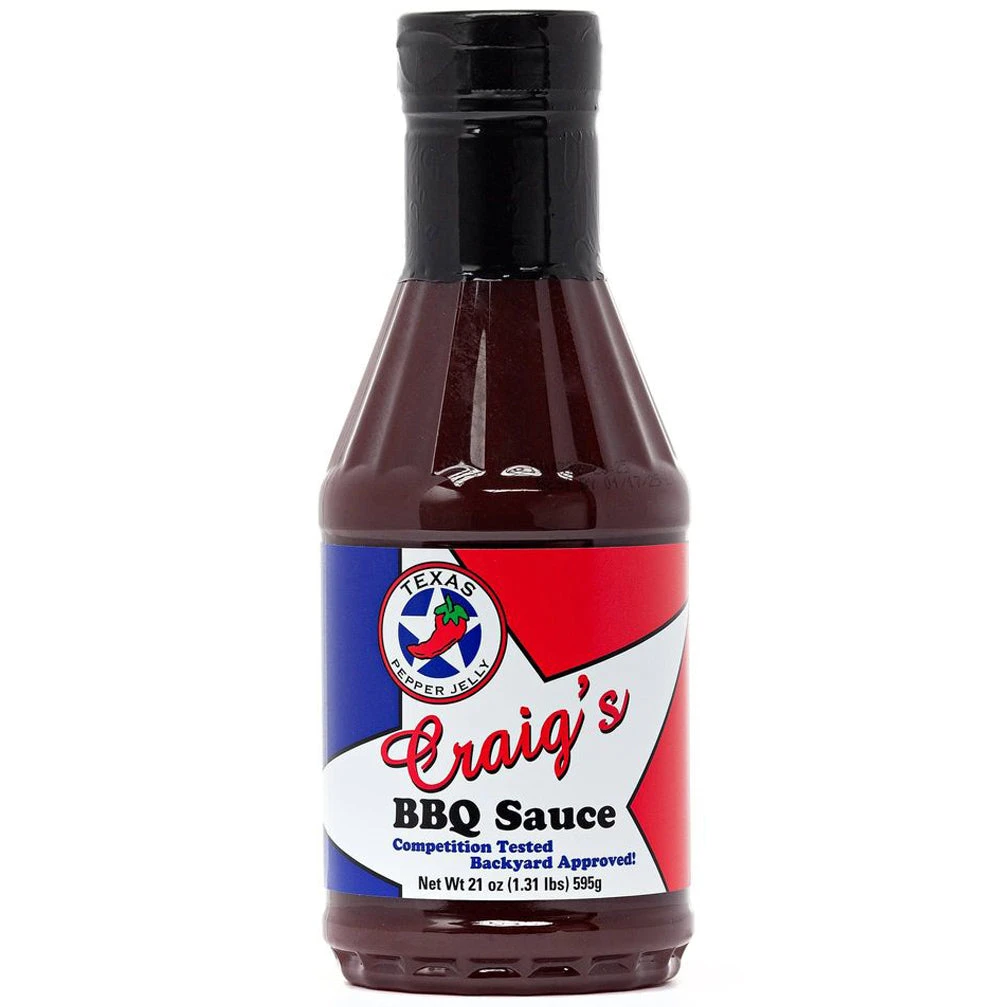 Texas Pepper Jelly Craig's BBQ Sauce Texas Pepper Jelly Craig's BBQ Sauce