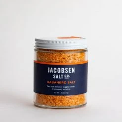 Jacobsen Salt Co. Infused Habanero Salt 4.23oz Seasonings