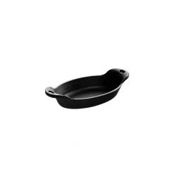 Lodge Cast Iron Lodge Heat-Treated 9 Ounce Oval Cast Iron Mini Server