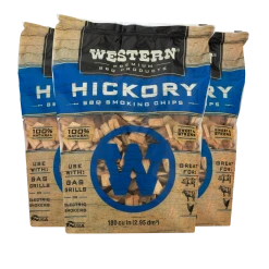 Western Hickory BBQ Smoking Chips