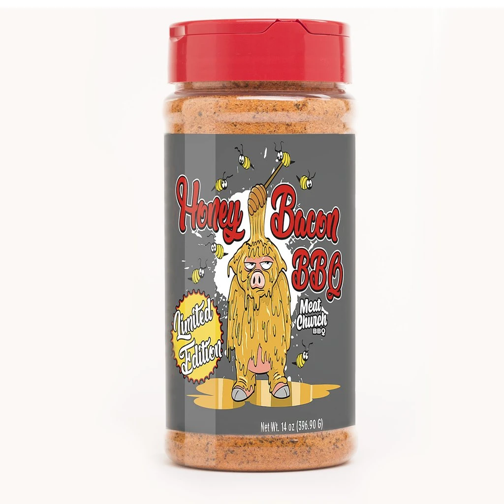 Shop All Rubs Meat Church: Honey Bacon BBQ Limited Edition Rub 1 Shop All Rubs Meat Church: Honey Bacon BBQ Limited Edition Rub