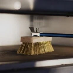 Pizza Accessories GI Metal 47" Oven Brush W/ Rotating Brass Bristle Head 5 Pizza Accessories GI Metal 47