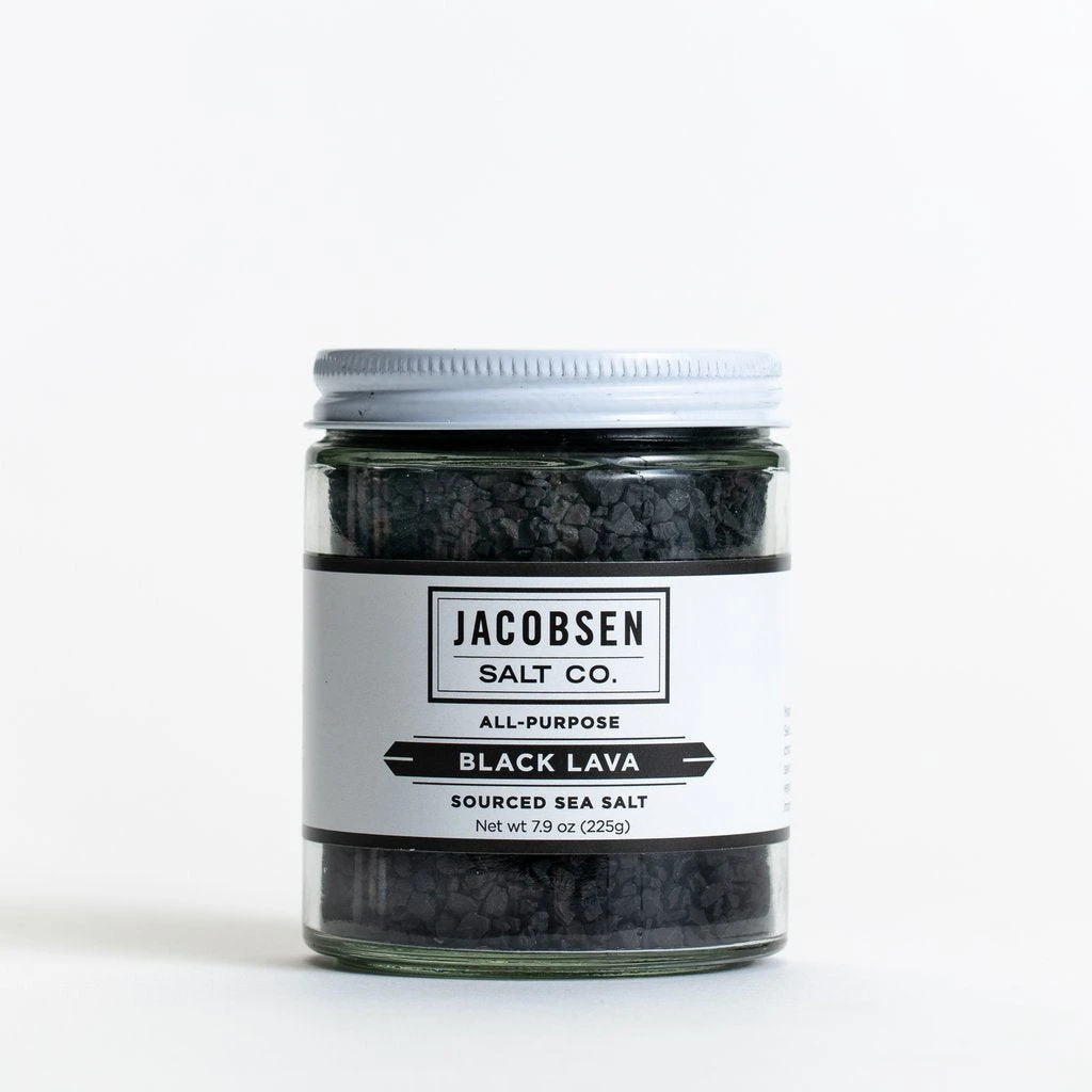 Seasonings Jacobsen Salt Co. Sourced Black Lava Sea Salt 1 Seasonings Jacobsen Salt Co. Sourced Black Lava Sea Salt