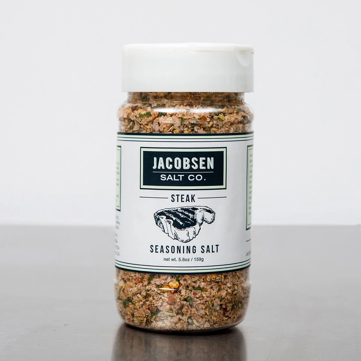 Seasonings Jacobsen Salt Co. Steak Seasoning Salt 2.4oz. 1 Seasonings Jacobsen Salt Co. Steak Seasoning Salt 2.4oz.