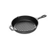 Lodge Cast Iron Lodge 10.25 Inch Cast Iron Grill Pan, Fits 10 Inch Glass Lid