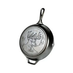 Lodge Cast Iron Lodge 10.25 Inch Skillet With Deer