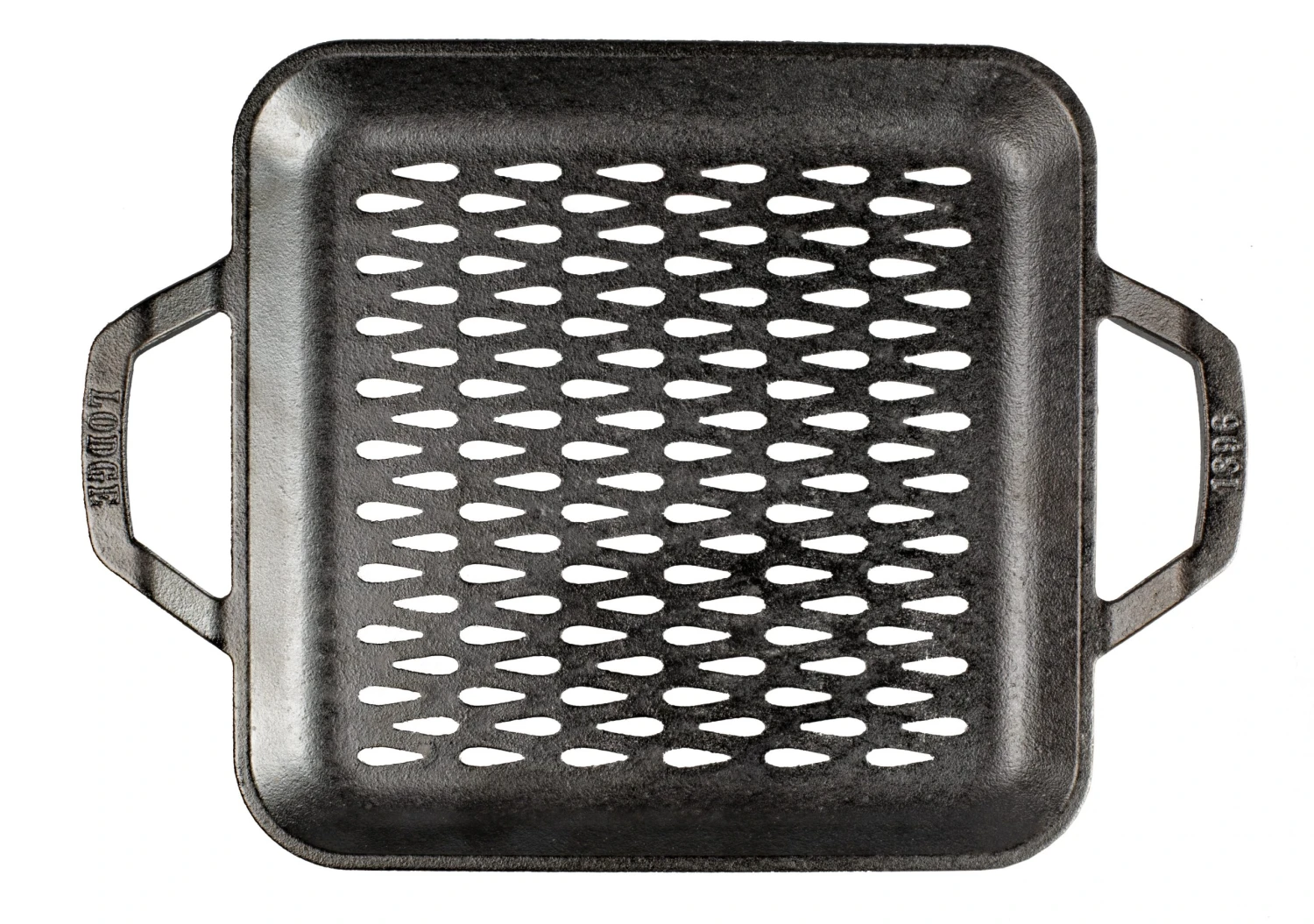Lodge Cast Iron Baskets, Toppers, Racks, Trays, & Grids Lodge Chef Collection 11 Inch Cast Iron Square Grill Topper Lodge Cast Iron Baskets, Toppers, Racks, Trays, & Grids Lodge Chef Collection 11 Inch Cast Iron Square Grill Topper